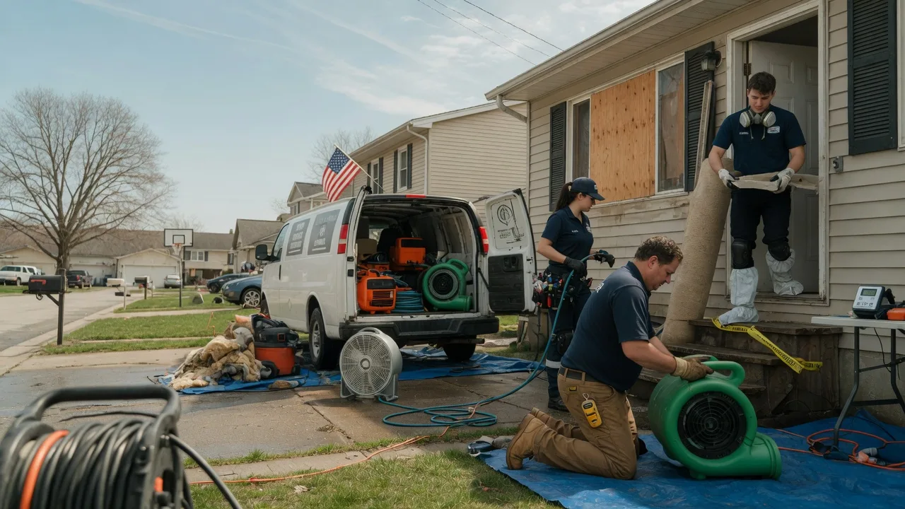 Water Damage Restoration in Hobbs, IN near me